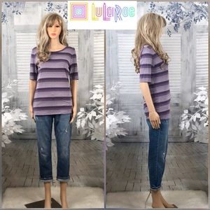 NWT!! LulaRoe Stripped Gigi Tee